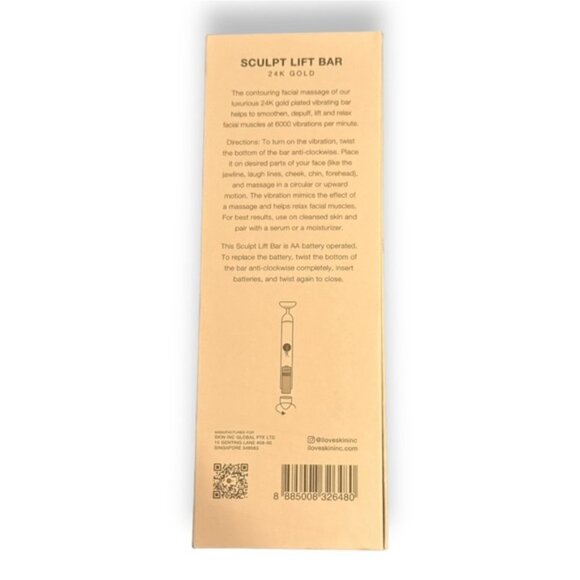 🆕 NWT Skin Inc 24k Gold Sculpt & Lift Bar - Picture 4 of 4